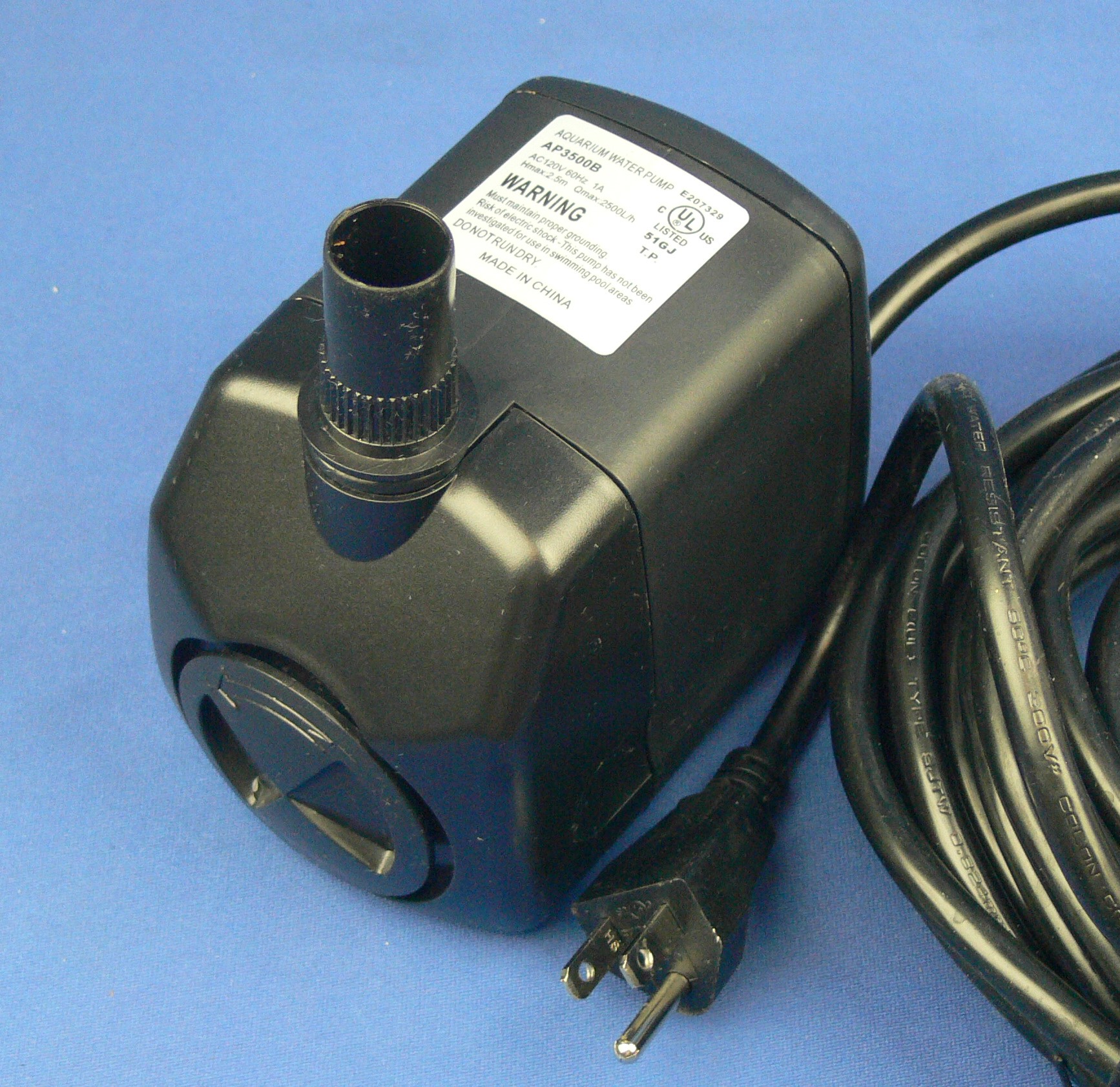 long cord fountain pump AP3500
