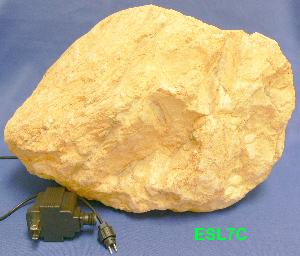 esl-7c magic flaring stone garden light