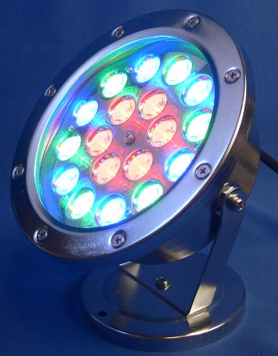 QL48C(RBG) color changing LED underwater light